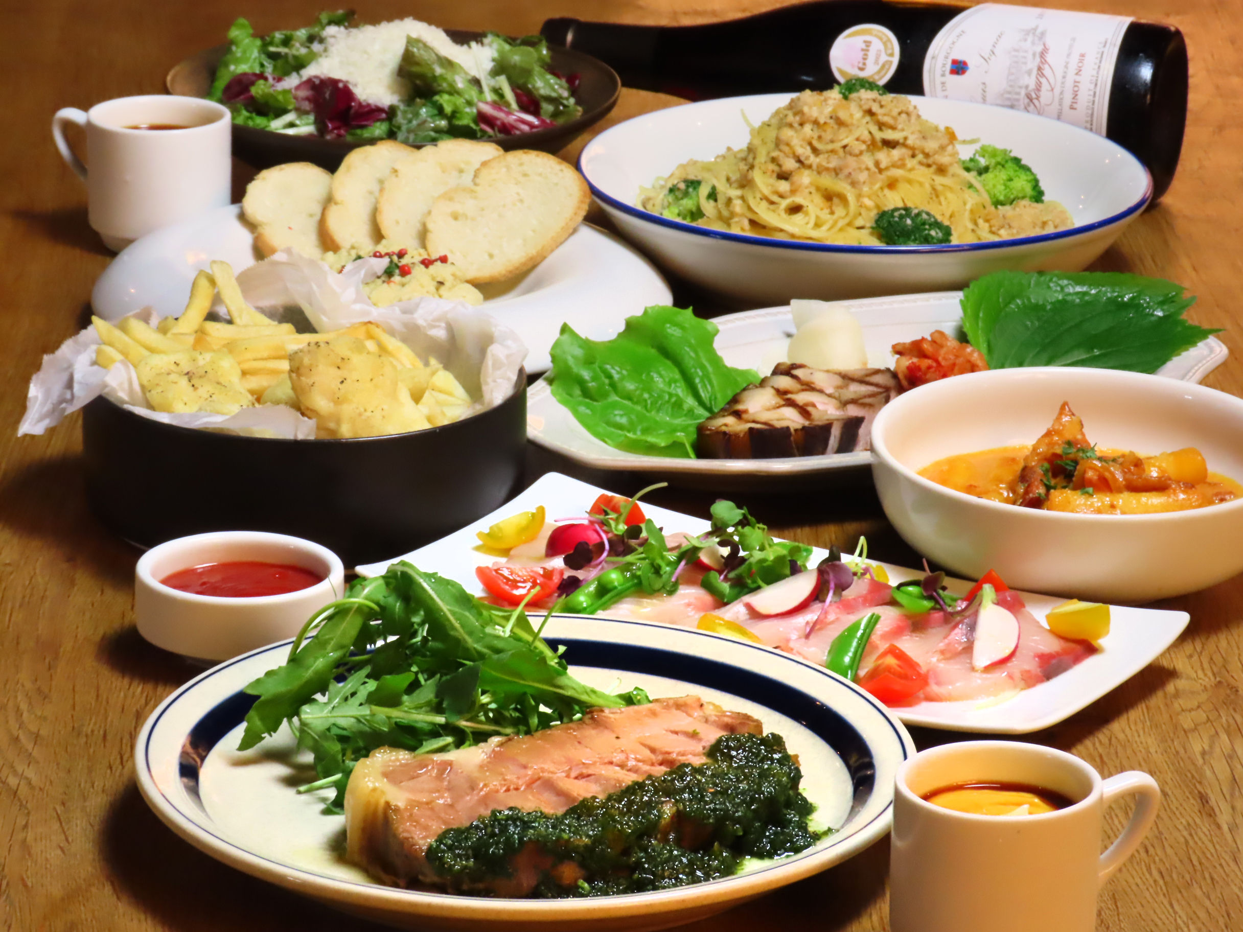 〈5,000円コース〉ちょっと贅沢なスタンダードプラン（2時間飲み放題付き）　12/1～